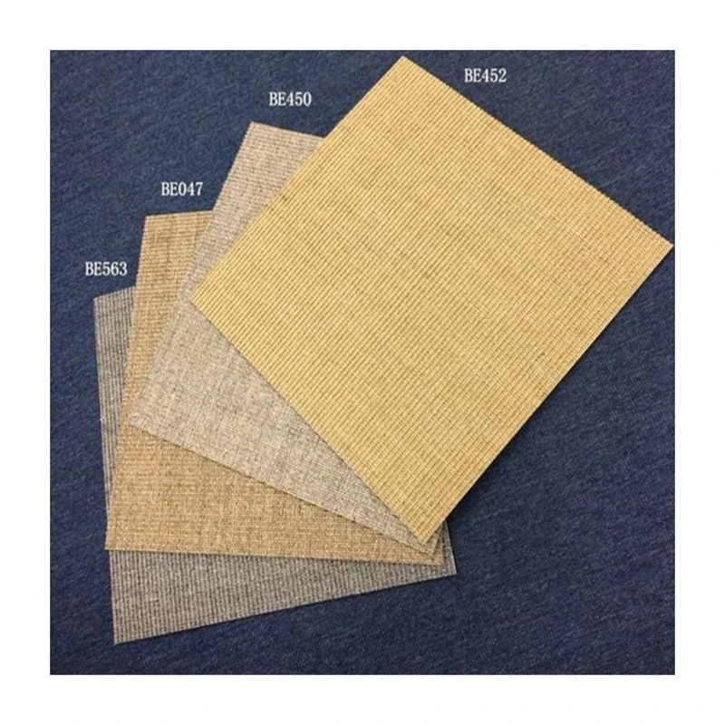 Напольная ковровая плитка коммерческая из сизаля 50x50 см