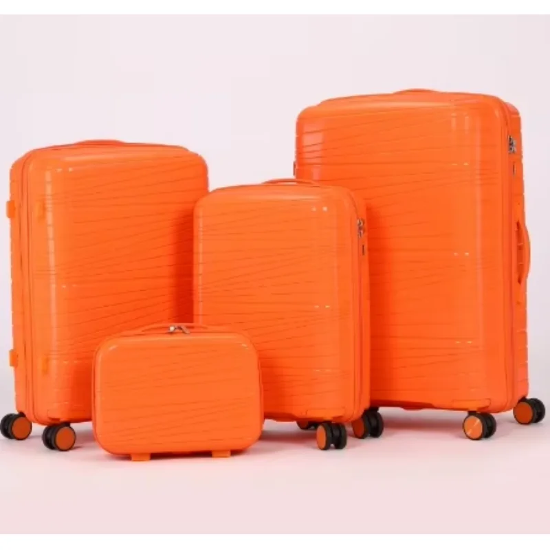 Wholesale PP Luggage Four Piece Set Luggage Travel Bags Luggage Travel Bags Luxury  Fashionable And Waterproof