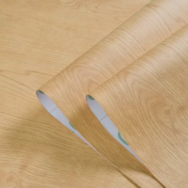 Peel and Stick Wood Pattern Contact Paper Decorative Self Adhesive Wood Grain Furniture Film for Commercial