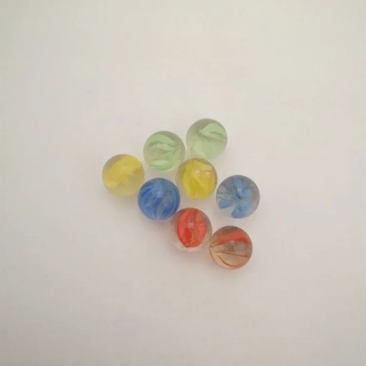 14mm 25mm 22mm Cute playing  glass marble ball