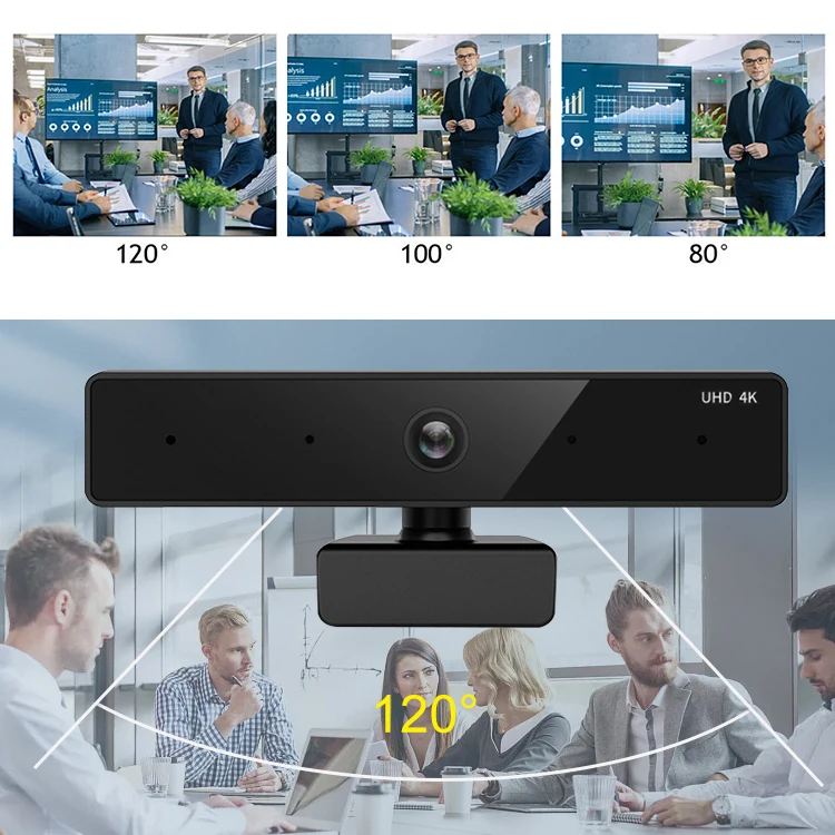 4K Hd 30-Frame Smooth Video Intelligent Automatic Noise Microphone 4K Hd Zoom Camera Auto Tracking Video Conferencing