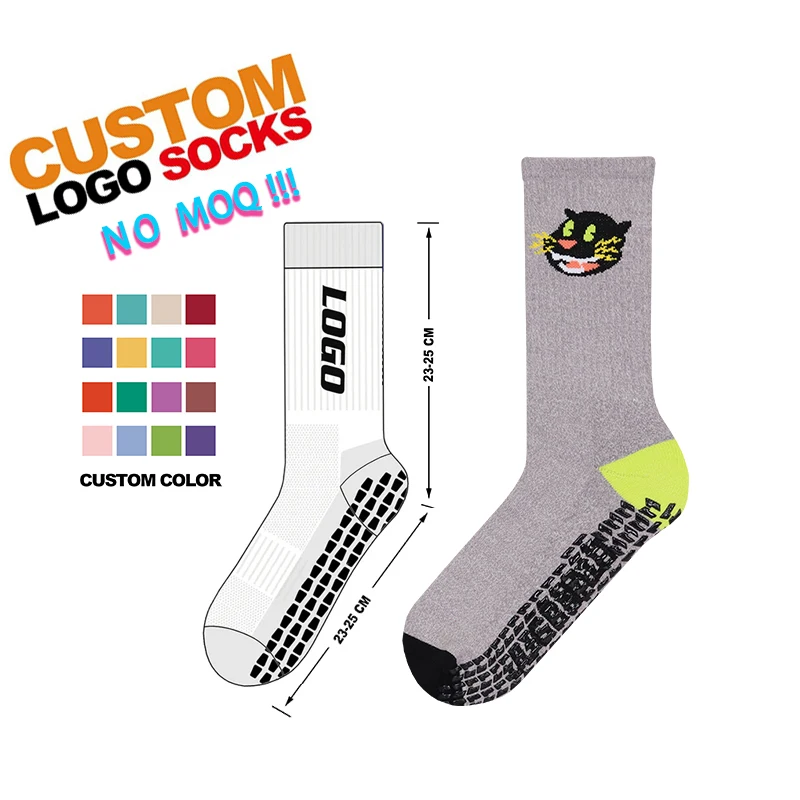 Custom logo high quality oem non-slip wear-resistant sports socks men cotton basketball socks no minimum order