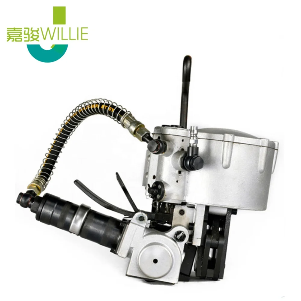 Manual Portable Strapping Band Steel Machine KZ32 Pneumatic Automatic Pallet Manual 30mm Aluminium Body Steel Strapping Machine