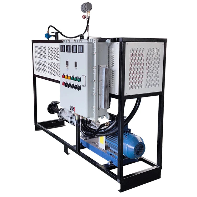 factory direct industrial electric oil tank heater thermal oil furnace with temperature