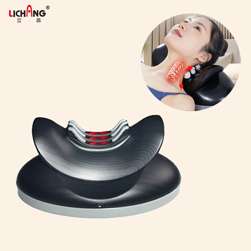 Airbag Cervical Traction Pillow Massage Device Neck And Shoulder Relaxer Massager For TMJ Pain Relief Cervical Spine Alignment
