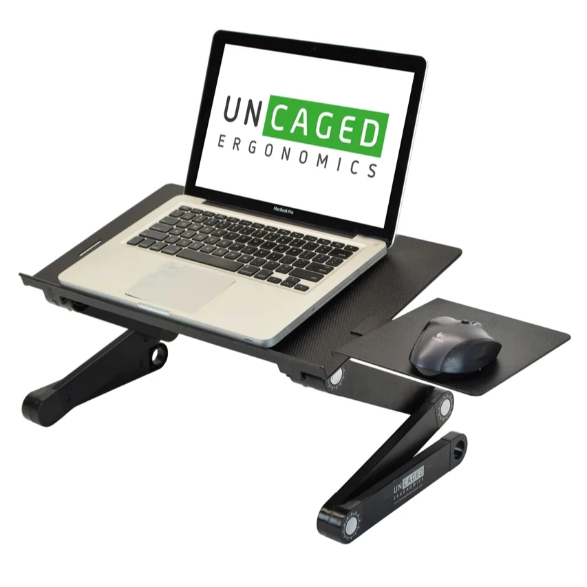 Amazon ergonomic laptop bed stand  adjustable Height stand for laptop