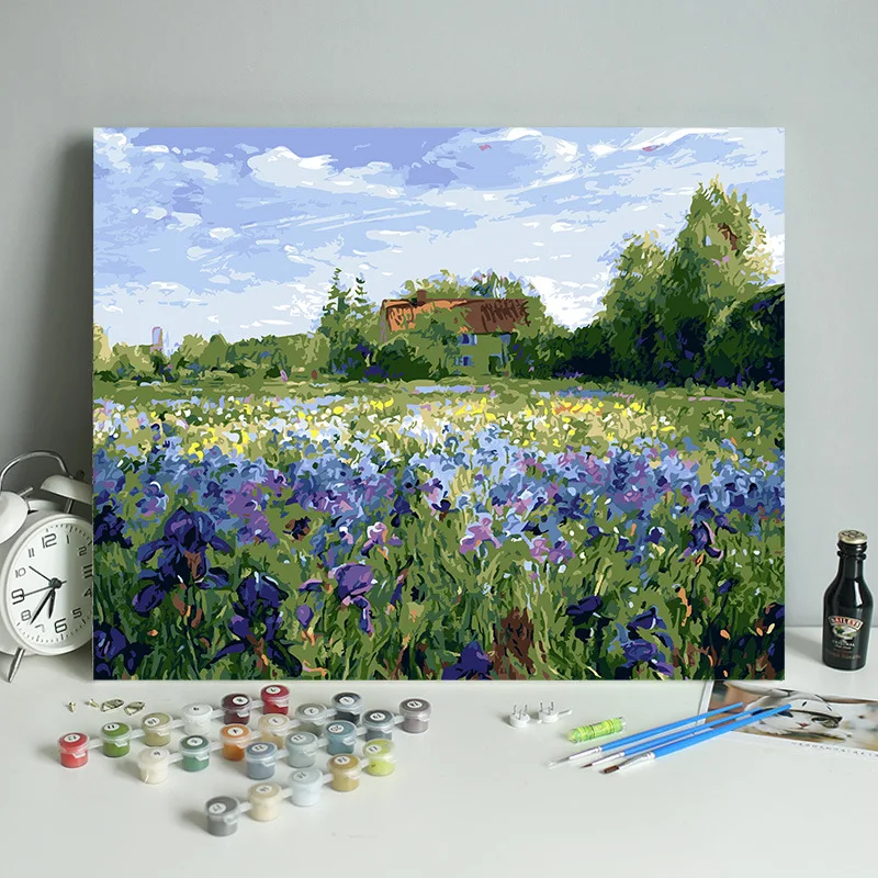 painting by numbers for adult drop shipping diy painting by numbers flowers oil painting by numbers kits