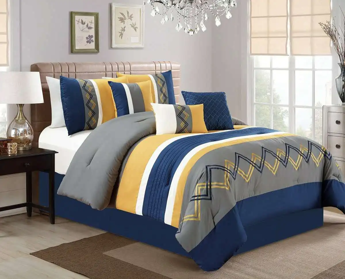 Aoyatex Bedding set luxury designs Bed-In-A-Bag printed bedding comforter set