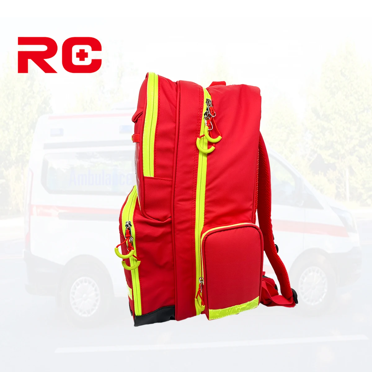 custom waterproof outdoor Large Emergency Bag  First Aid Kit Rescue Medical Backpack full Medical supplies