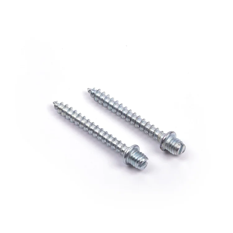 Industry  carbon steel self tapping screw Double Thread screw M6