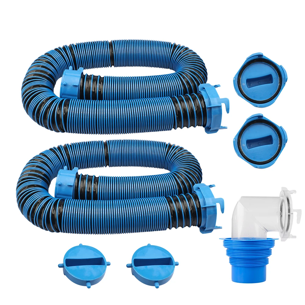 20 Foot RV Sewer Hose Kit Flexible and Durable Includes RV Sewer Hose Fittings for Effortless Waste Management