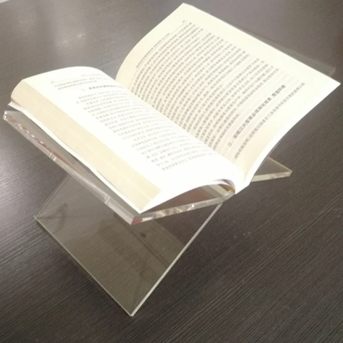 Superior Quality Acrylic Open Reading Rest Classic Display Book Holder Stand
