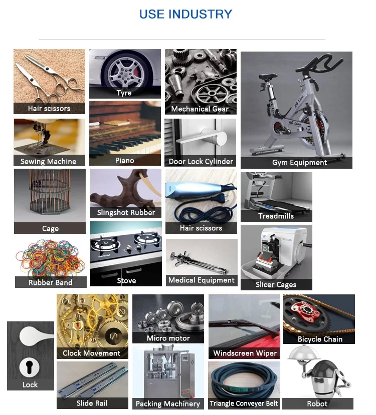 Food Grade 100% Pure Multi-Purpose Silicone Oil Lubricant