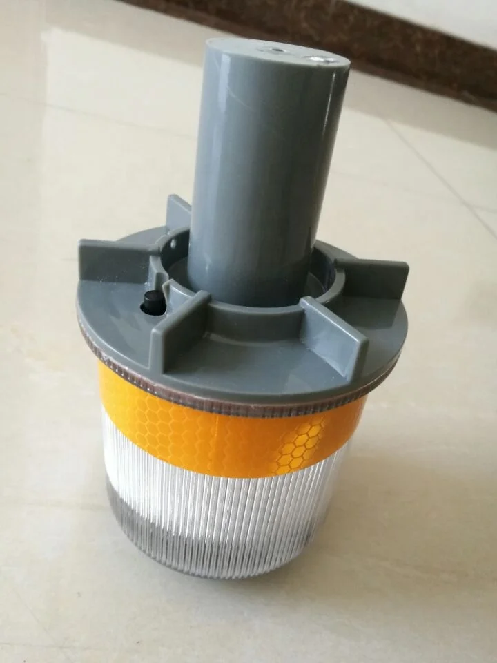 Barricade Solar LED Signal Lighting Traffic Road Cone Stud Safety Flashing Warning Light cpme blinkers lights