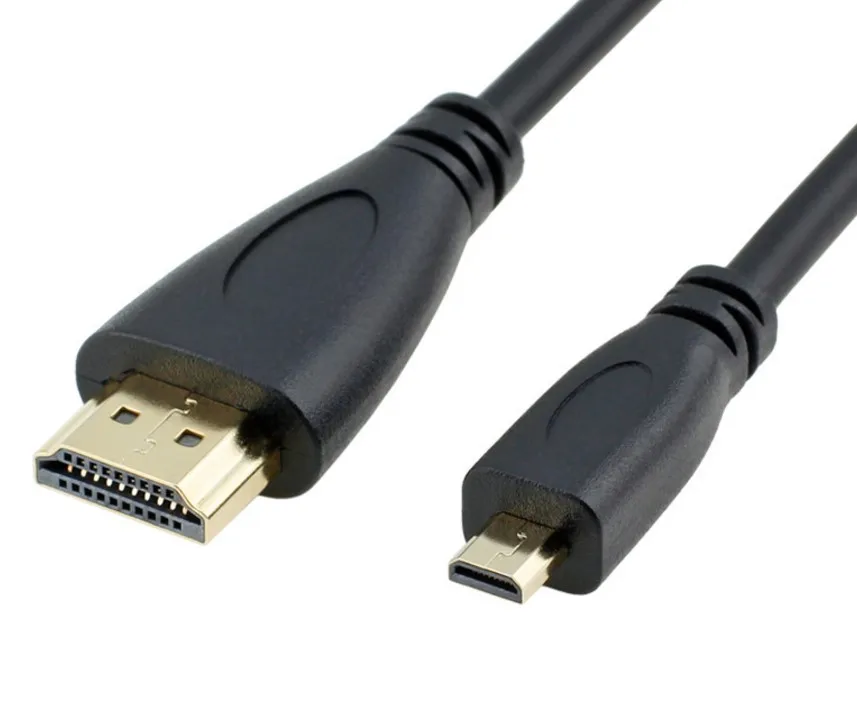 High quality Micro HD MI male to HD MI displayport to micro hd mi adapter