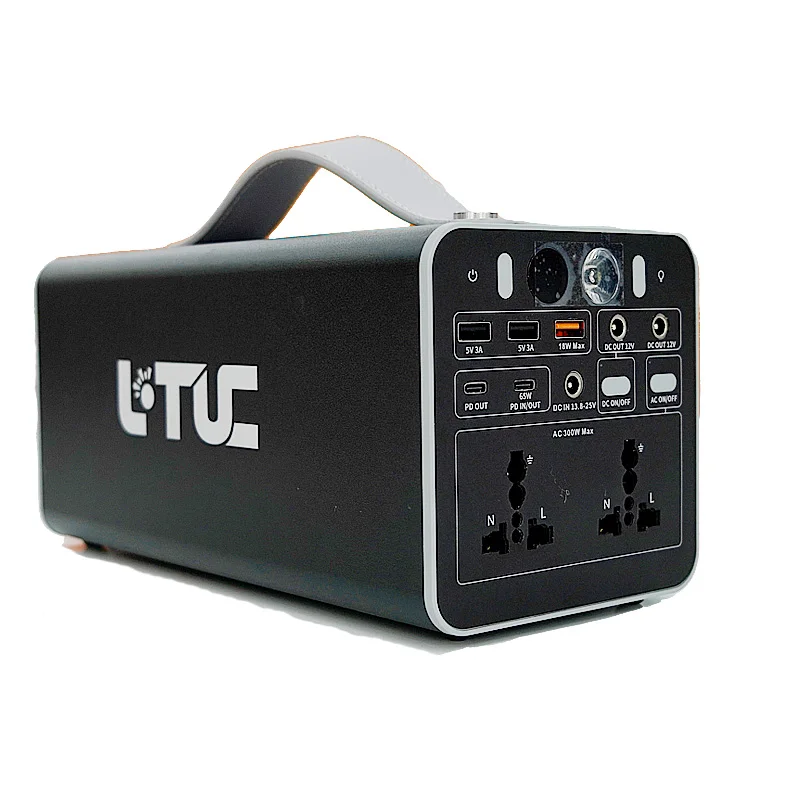 DC 12V PD25 W литий-ионный аккумулятор 300WH электростанция 300W Power Bank 100000 mAh 500W 600W 1000W портативная