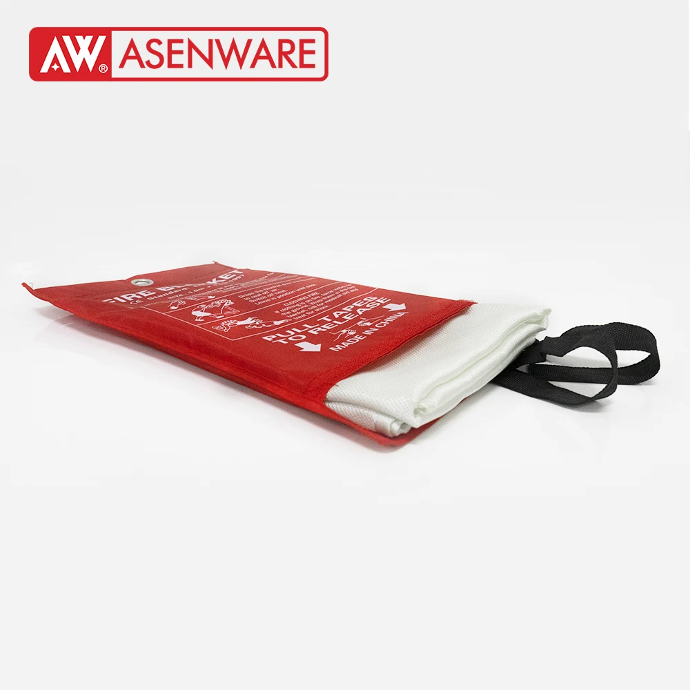 Fire Proof Blankets Fire Estinguisher Blanket Free Fire and Rescue Types of  Bag/box
