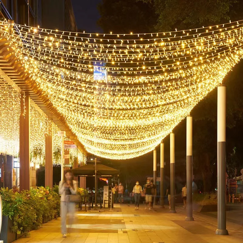 IP65 waterproof decoration decorative LED solar garden christmas string lights fairy light for party wedding