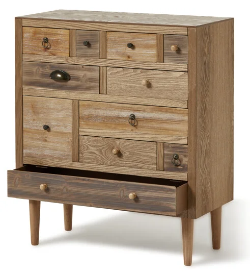 OEM Multi Chest Solid Wooden Kitchen Living Room Storage Drawer Sideboard Cabinet Designs