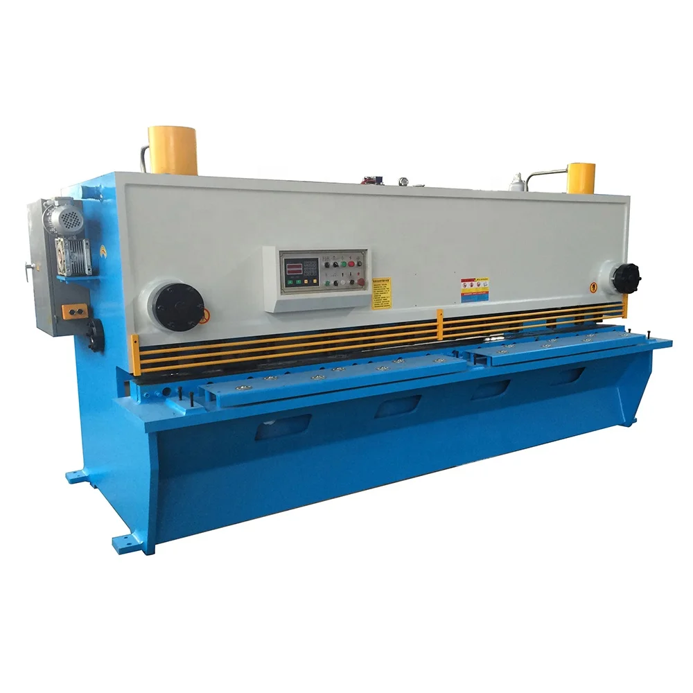 CNC hydraulic guilloting shearing machine sheet metal cutting machine