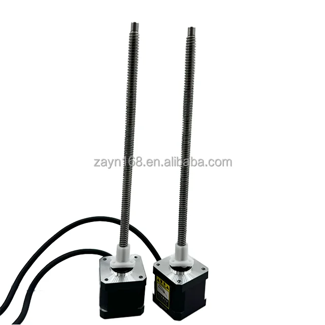 DC 2-phase linear screw stepping motor for 3D printer NC machine tool nema 42 External drive lead screw stepper motor
