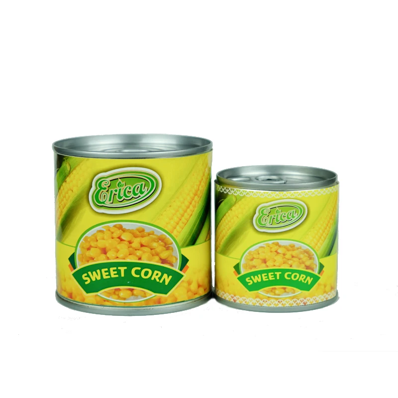 March Expo 2024 New Season Chinese Natrual Food Vacuum 425g OEM/ODM Available High Quality Canned Wholesale Kernel  Sweet Corn