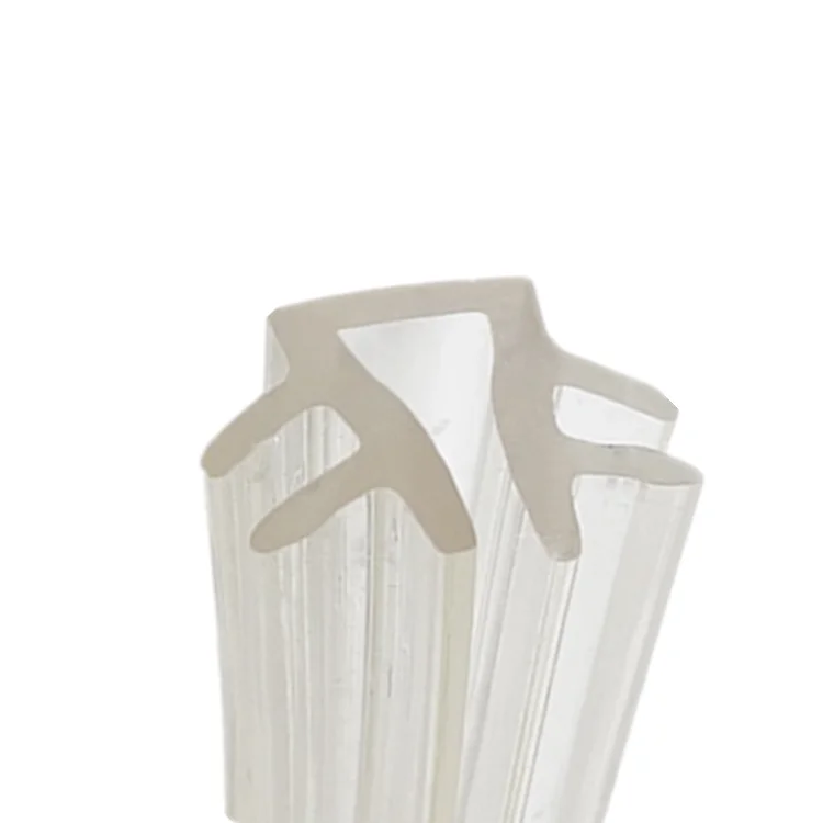 glazing U channel Silicone Rubber Seal Strip Vinyl PVC Edge Trim for building Glass Sliding Window Door Seals