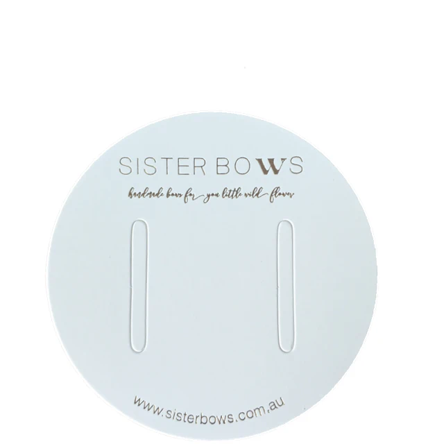 Supermarket Delicate shop display selling smart packaging with Gold Logo hair clip packaging card