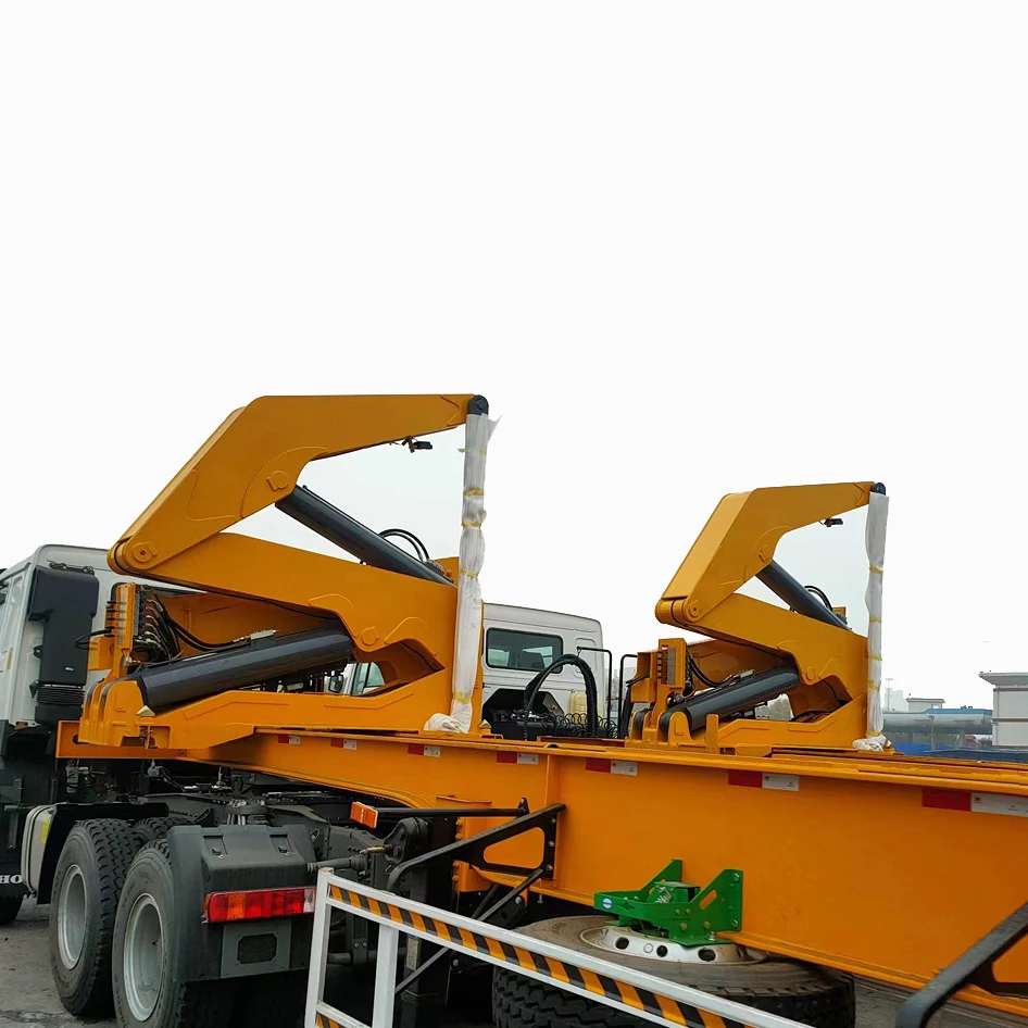 New Mobil Truck Crane 3 Axles Truck Crane 20Ft 40 Ft Side Loader crane mounted truck for 40 container
