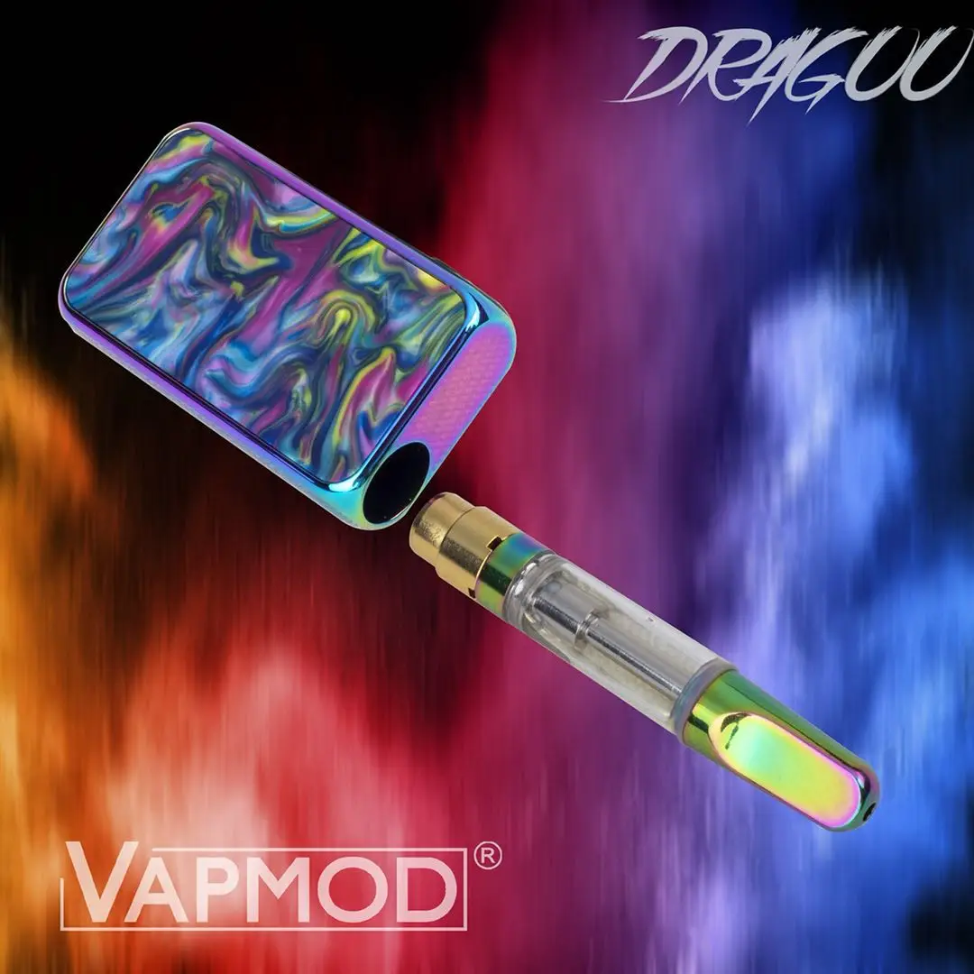 
Newest 650mAh pod system dragoo e-cigarette mod kits vaper original vape resin panel 
