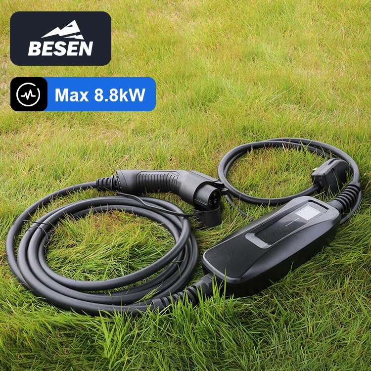 BESEN TYPE 1 32A 40A PORTABLE EV CHARGER BOX 8.8kW EV CHARGING EQUIPMENT