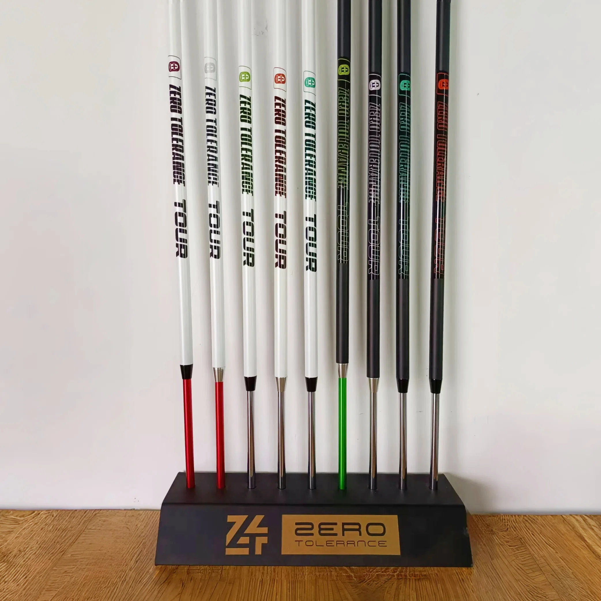 High-end Unisex Carbon-Steel Putter Shaft STABILITY Same Performance  8 Styles options Customizable Golf Shaft