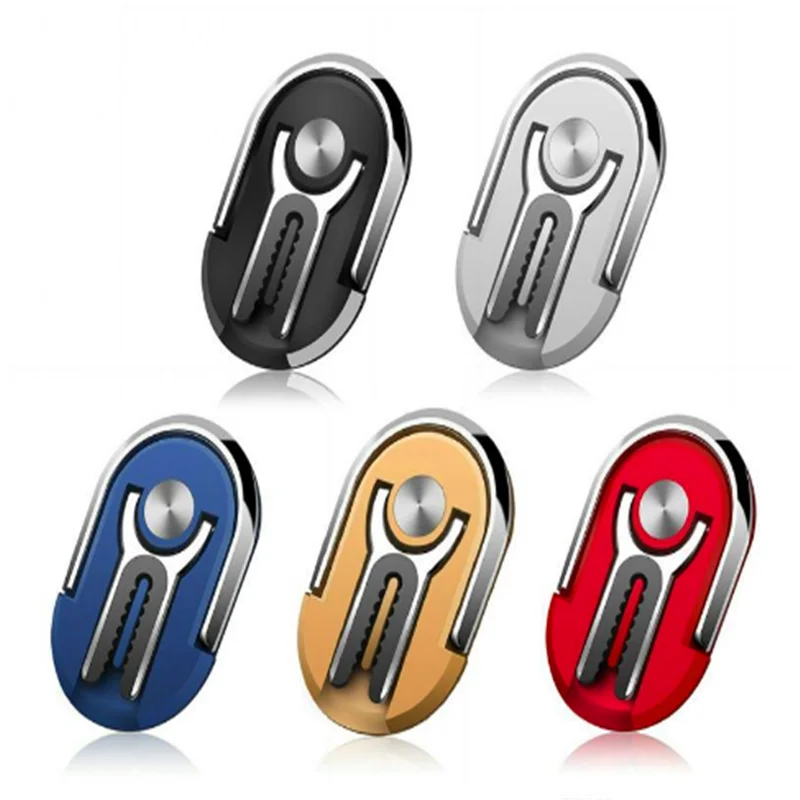 Cell Phone Ring Holder Stand for Magnetic Car Mount Finger Kickstand 360 Rotation Metal finger ring holder