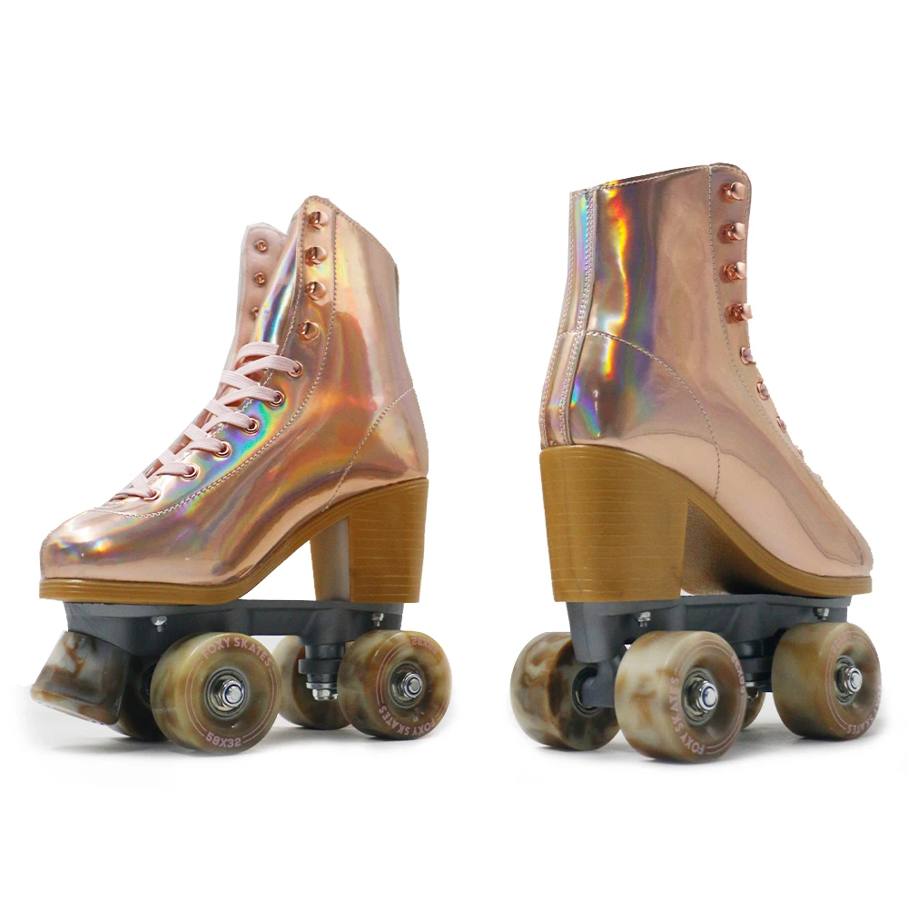 High Heel Roller Skating Set Knee Elbow Wrist Pads Skate Skate Shoe