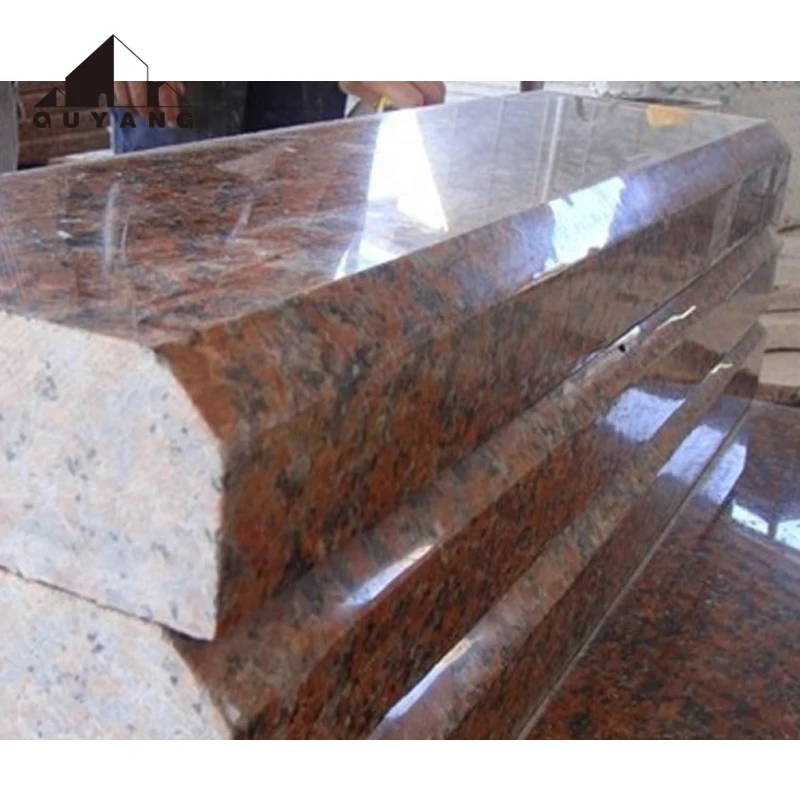 Cheap price G603 Granite Kerb Stone Palisade Red Granite Kerbstone Driveway Paving Stones Granite Curbstone