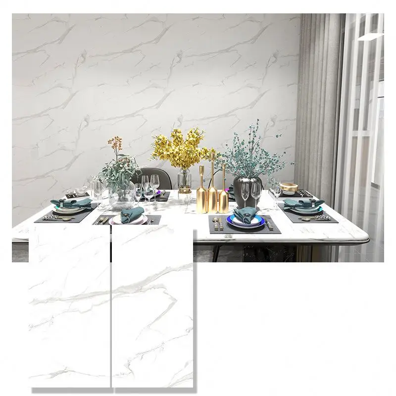 Backsplash Kitchen Tile Stickers Vinyl Flooring Peel And Stick Tiles For Floor Waterproof Self Adhesive Wall Tiles