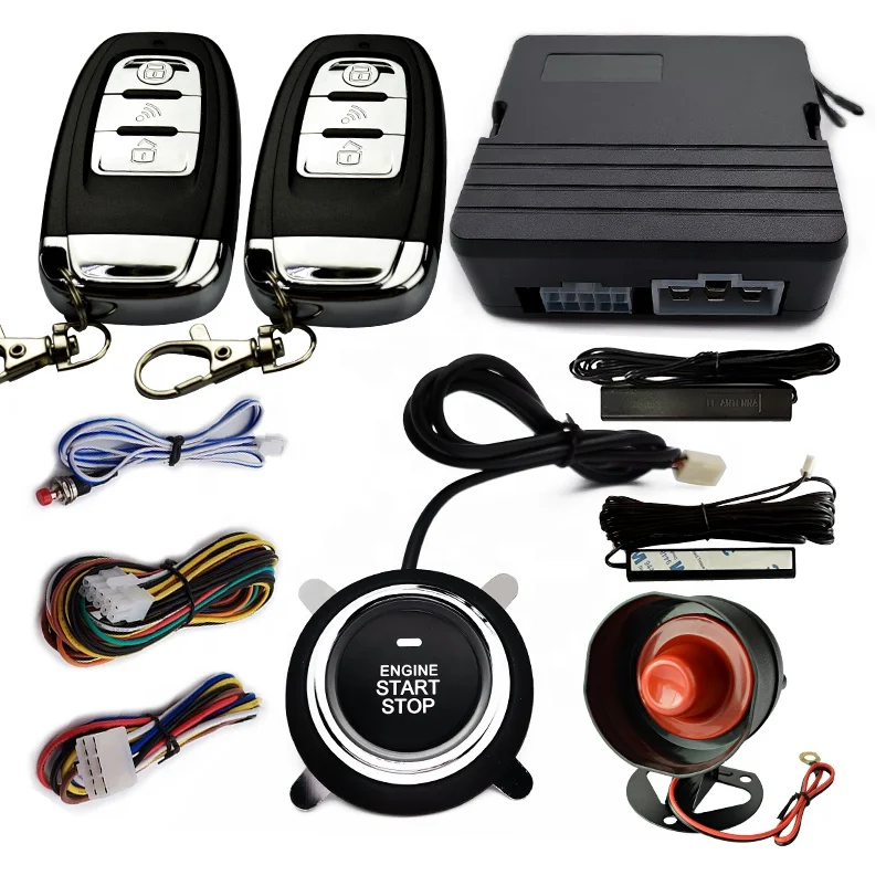 PKE Passive Keyless Entry Remote Control The Ignition Push Button Start Stop Engine Car Alarm System ALTO (GF) Carry Box (FD)