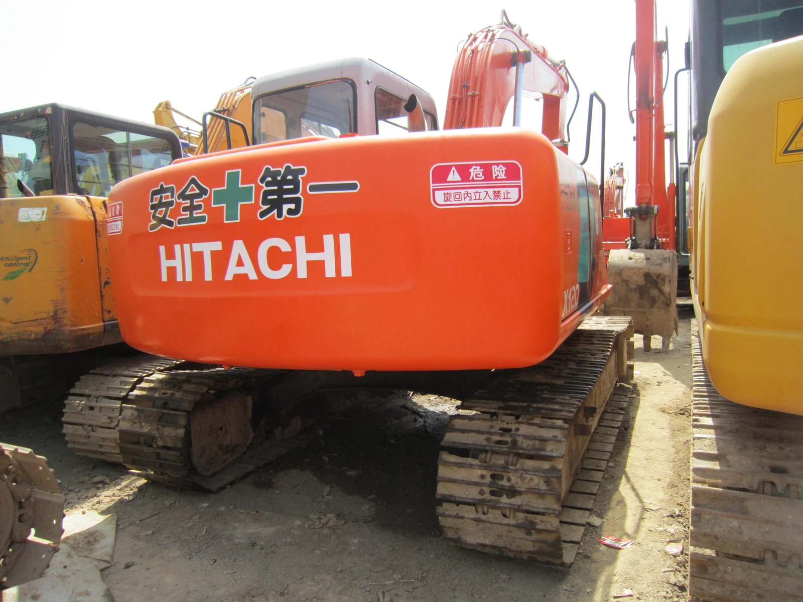 Warranty long time Used Hitachi EX100 Wheel excavator 10 ton Hitachi ex100 120 150 200 on Sale