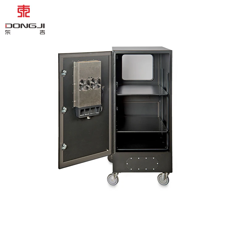 Sheet Metal Fabrication Electric Metal Computer Trolley With 4 Wheels