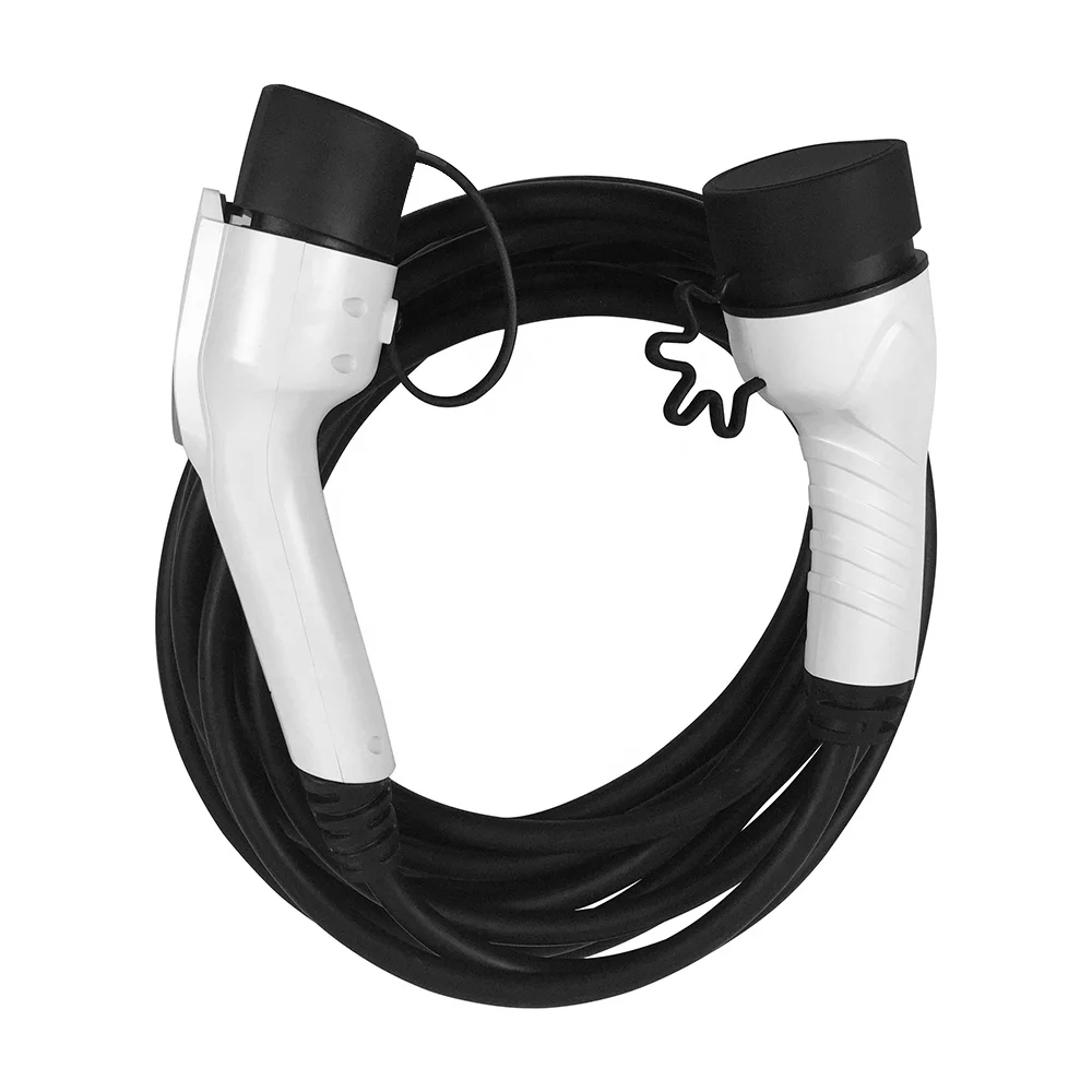 32A 7kw Fast Charging Electric Car Charging Cable Type 2 to Type 2 with 5 Meters EV Charging Cable