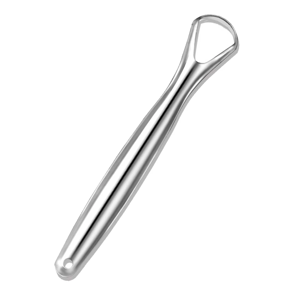 
2021 Oral Hygeine hot selling stainless steel tongue scraper cleaner 