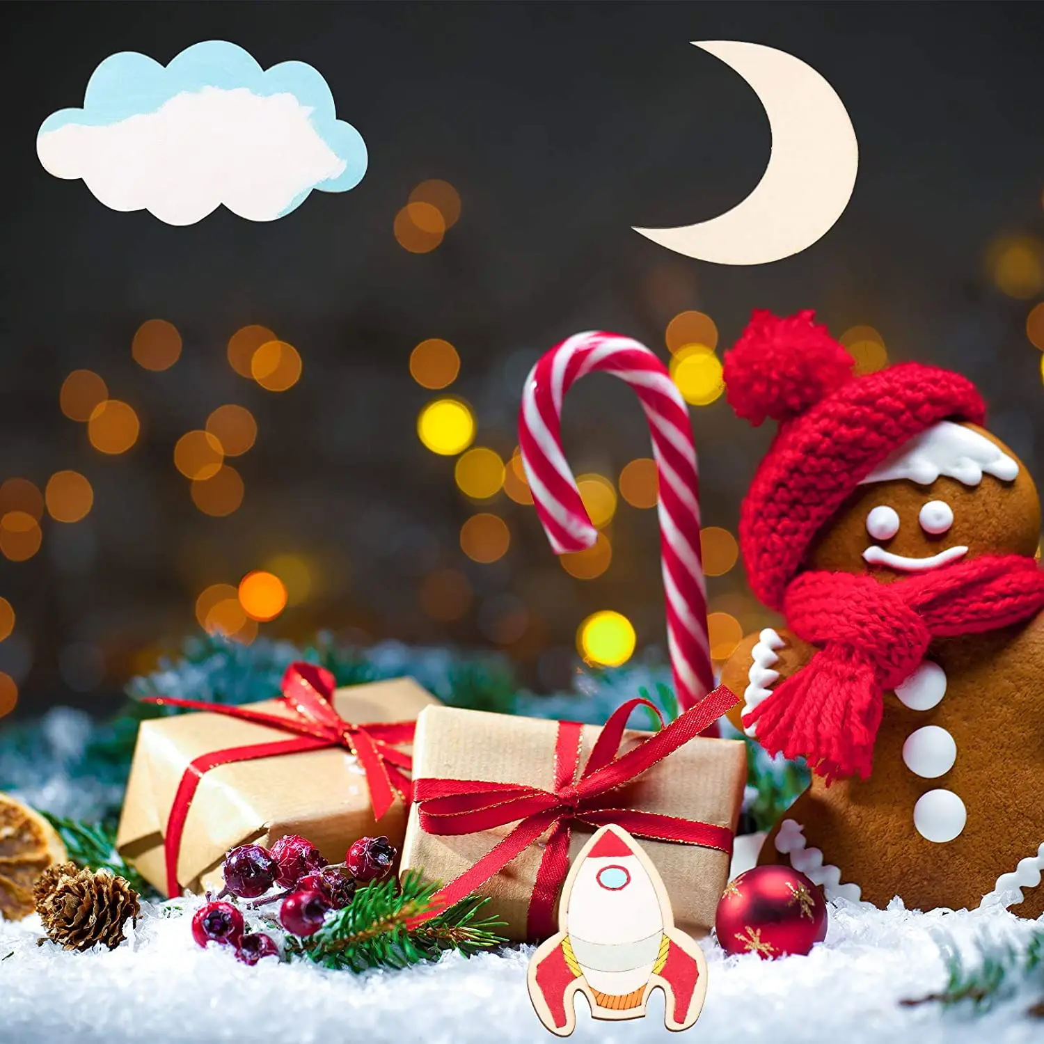 Деревянная краска для детского творчества