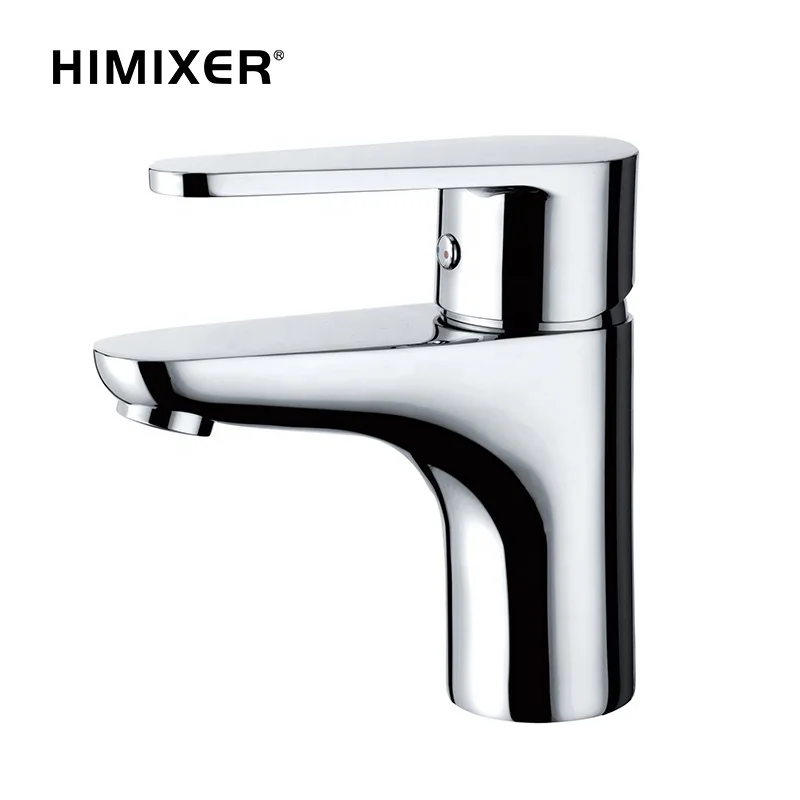 HIMIXER small MOQ CUPC single handle toilet faucet wall mounted brass basin faucets