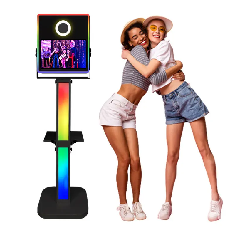 2024 New 15.6 Inches Selfie Photo Booth Box Shell Machine PotoTouch Screen Digital Camera Wedding Dslr PhotoBooth Portable
