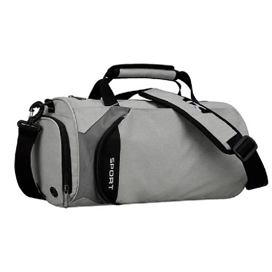
Large Capacity waterpoof man Travel Duffel Bag With Shoe Compartment  (1600123336566)