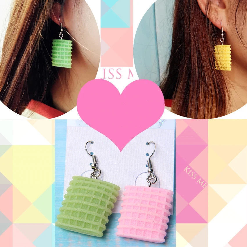 
Free Shipping Charms Multi - color Chocolate Wafer Biscuit Cookie Jewelry Decoration Accessory Cabochons Resin Embellishments 