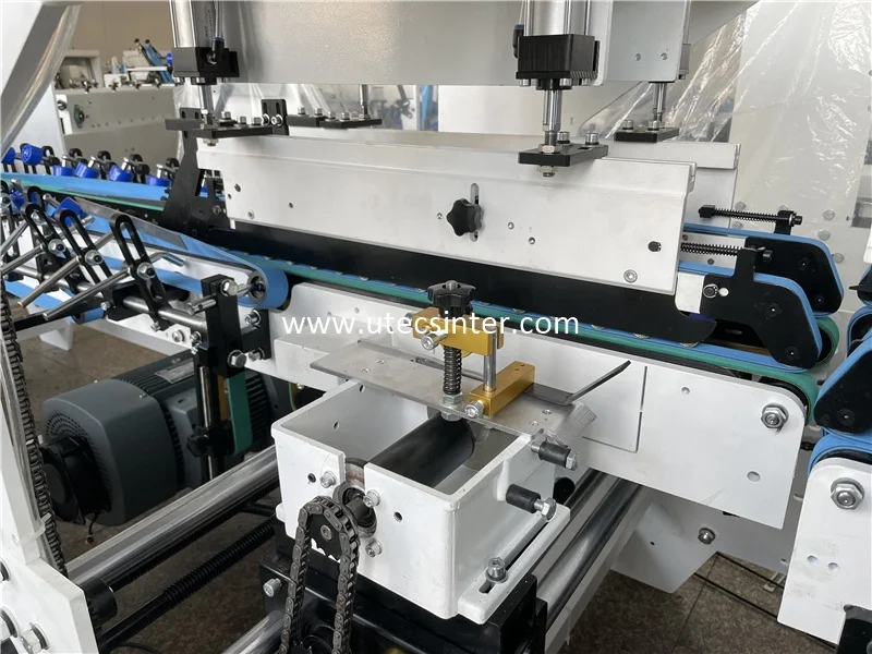 UFG600AG Automatic Pre-fold crash Lock Bottom Folder Gluer, fried chicken packaging box folding gluing machine