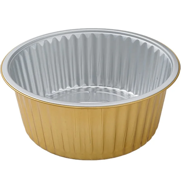 3000ml Aluminum Cups Disposable Baking Cups Muffin Liners Mini Pie Pans Foil Cupcake Containers for Party