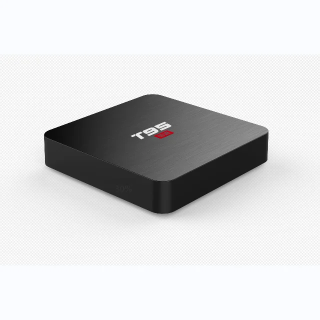 Самый популярный четырехъядерный процессор Amlogic S905W 2/16 ГБ T95S2 4K 2 4 ГГц Wifi Android 7 1 Smart TV Box