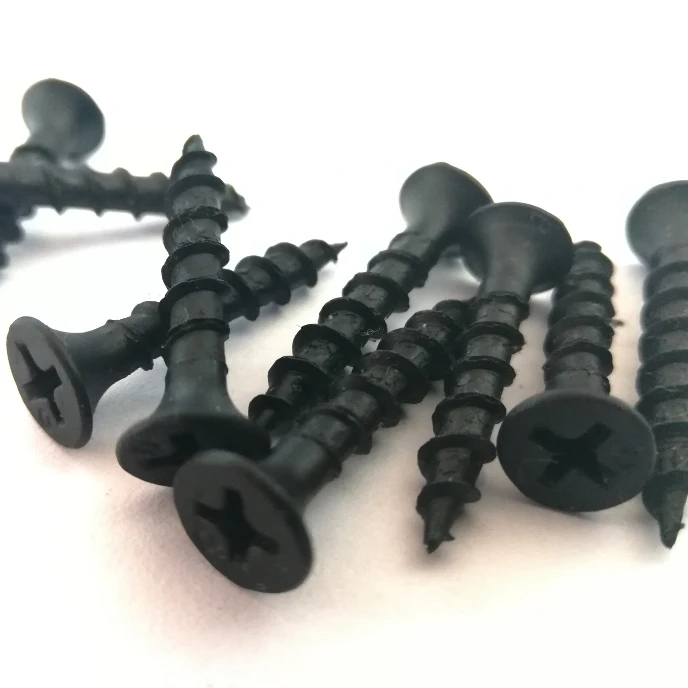 3.5*25 dry wall screw  black color  made in China